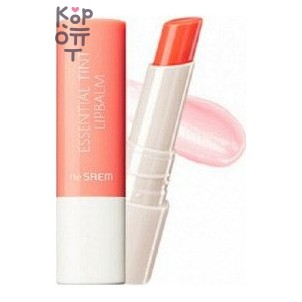 The Saem Saemmul Essential Tint Lipbalm, 4 г: PK02 Pink, CR01 Essential Coral, RD01 Red, OR01 Orange