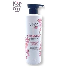 VIYA — Charm Me Perfume Shampoo — парфюмированный шампунь для объёма волос, 600 мл