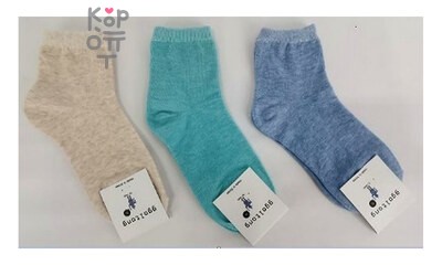 Kikiya Socks - женские средние однотонные носки, артикул 80159