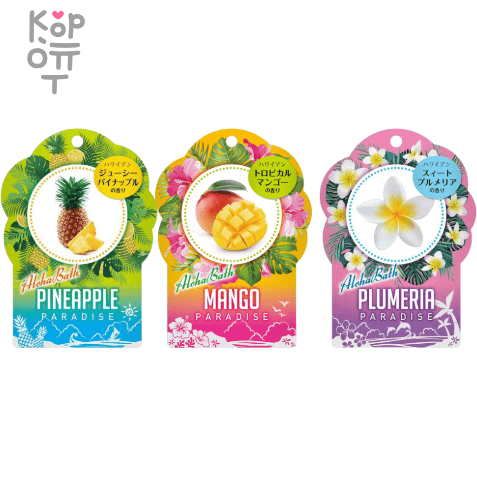 Kokubo Novopin Aloha Bath Salt - Соль для принятия ванны 40гр., купить с доставкой на дом фото 1 &mdash; Корейские товары для всей семьи(КорОпт)