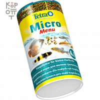 Tetra Micro Menu корм для мелких видов рыб 100 мл