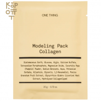 ONE THING  Modeling Pack - Моделирующая альгинатная маска для лица 20гр.*7шт.