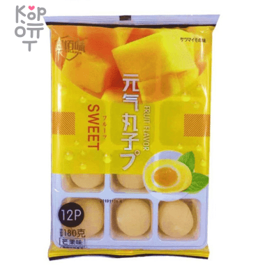 Моти SWEET Mochi со вкусом Манго, 180гр. — Корейские товары для всей семьи(КорОпт)