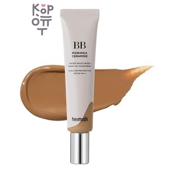 Heimish BB Cream Moringa Ceramide SPF30 № 28 Tan - ББ крем солнцезащитный золотисто-коричневый загар, 30 г