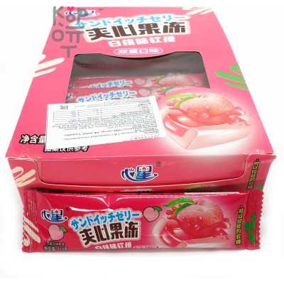 Жевательная конфета тянучка Shandong Foods Yogurt Помадка со вкусом Персика
