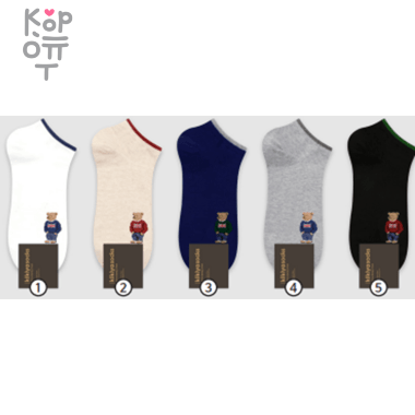 Носки мужские короткие, Размер 41-45     — Корейские товары для всей семьи(КорОпт)