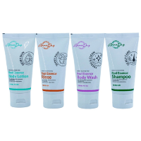 Grace Day Travel Kit - Дорожный набор для волос и кожи головы (шампунь, кондиционер, гель для душа, лосьон для тела).