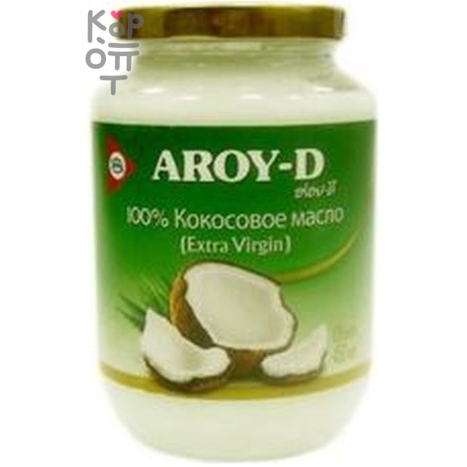 Масло кокосовое extra virgin 100%, AROY-D, 450мл.
