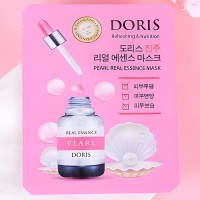 Jigott Doris Pearl Real Essence Mask - Тканевая маска для лица c экстрактом жемчуга 25 мл