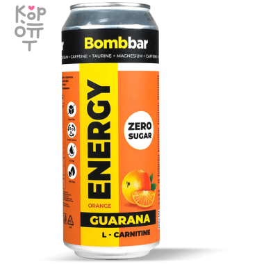 Напиток BOMBBAR L-Картинин Апельсин 500мл. — Корейские товары для всей семьи(КорОпт)