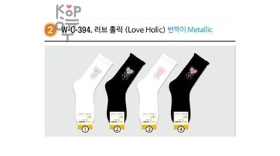 Love Holic Metallic — Носки женские высокие, 23-25