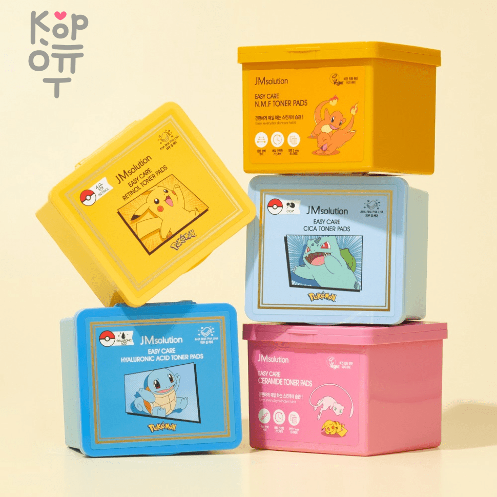 JMsolution Pokemon Easy Care Mask - Восстанавливающая маска для лица Покемон 350мл./30шт., купить с доставкой на дом фото 1 &mdash; Корейские товары для всей семьи(КорОпт)