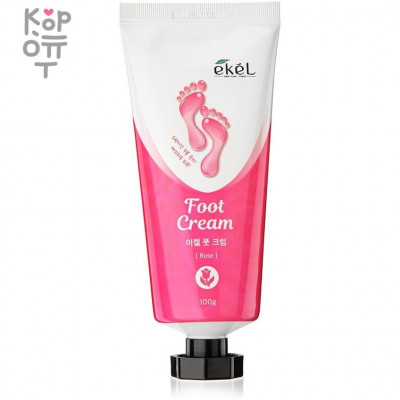Ekel Foot Cream Rose - Крем для ног с экстрактом розы 100гр.