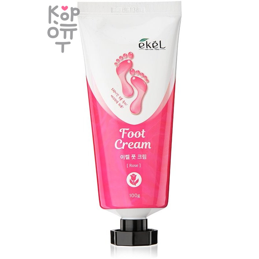 Ekel Foot Cream Rose - Крем для ног с экстрактом розы 100гр.