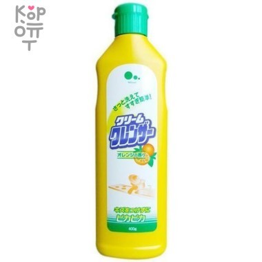 Mitsuei Крем для очищения поверхностей без царапин с ароматом Апельсина 400г. — Корейские товары для всей семьи(КорОпт)