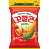 LOTTE Kkokkal corn savory taste - Чипсы кукурузные с пикантным вкусом, 67гр., купить с доставкой на дом фото 1 — Корейские товары для всей семьи(КорОпт)
