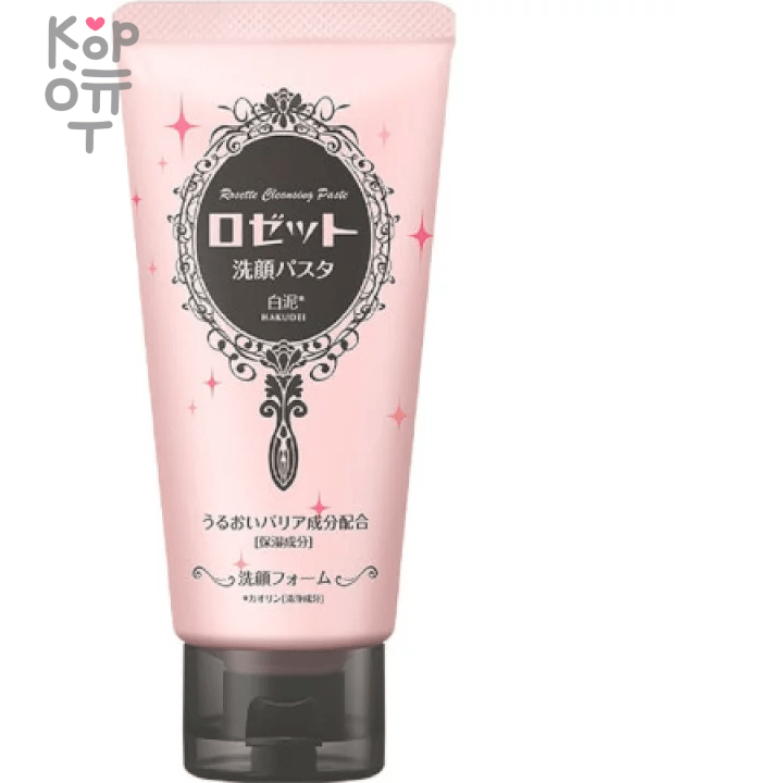 ROSETTE Увлажняющая пенка для умывания с белой глиной, коллагеном и гиалуроновой кислотой с эффектом лифтинга 120гр., купить с доставкой на дом фото 1 — Корейские товары для всей семьи(КорОпт)