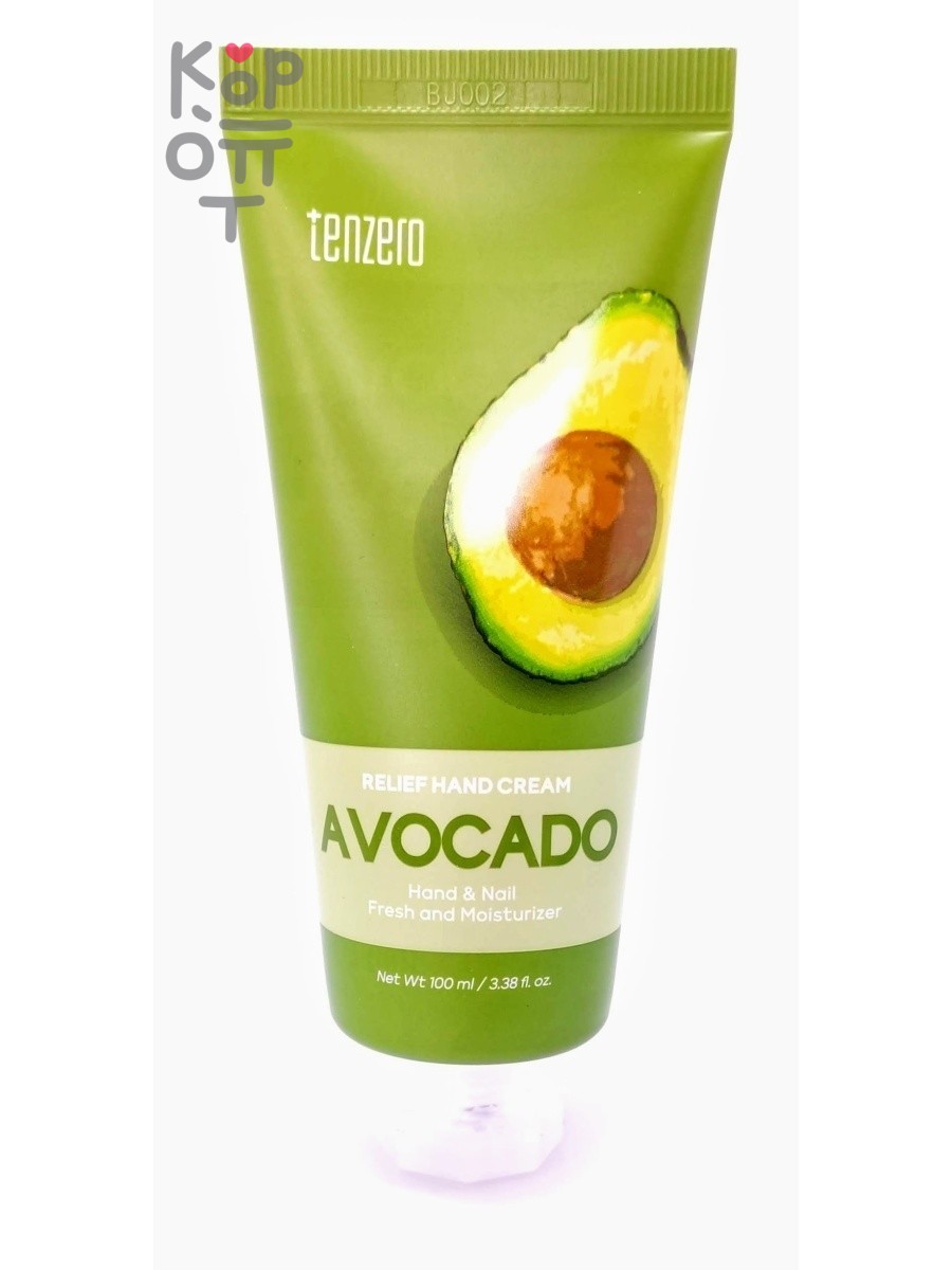 Tenzero RELIEF HAND CREAM SHEA BUTTER AVOCADO - Увлажняющий и питательный крем для рук с авокадо и маслом ши 100мл