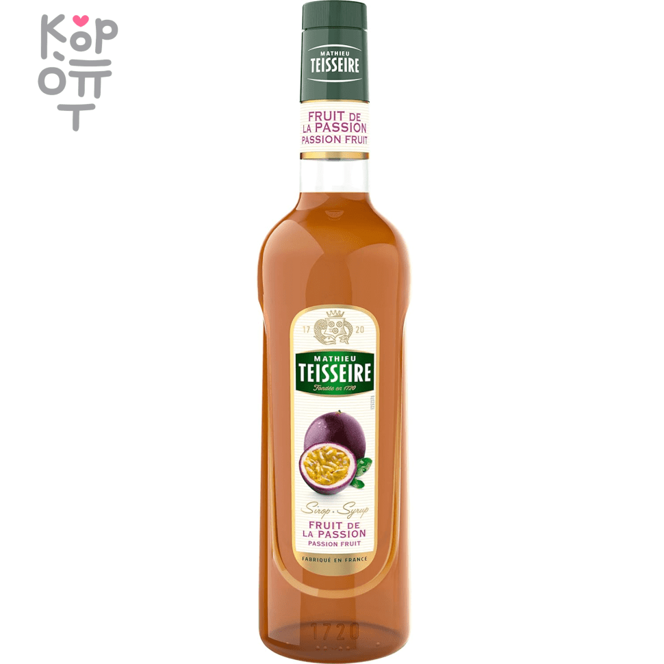 Сироп Маракуя, Teisseire, 700мл., купить с доставкой на дом фото 1 &mdash; Корейские товары для всей семьи(КорОпт)