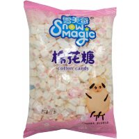 Маршмеллоу Snowmagic Ассорти вкусов Клубники, Персика, Винограда, Манго и Апельсина, Микс, 1кг