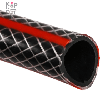 Шланг поливочный ПВХ усиленный премиум,пищевой трехслойный армированный 1/2&quot;, 25м Вихрь — Корейские товары для всей семьи(КорОпт)