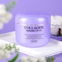 Jigott Collagen Healing Cream - Увлажняющий крем с коллагеном 100мл.