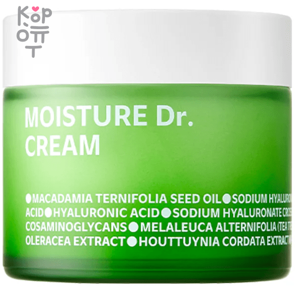 ISOI Moisture Dr. Cream - Увлажняющая крем с экстрактом Чайного Дерева и Гиалуроновой Кислотой 70мл. , купить с доставкой на дом Крем Moisture Dr. Cream использует силу керамида чайного дерева для глубокого увлажнения и укрепления естественных барьеров кожи, обеспечивая повышенную защиту и устойчивость.