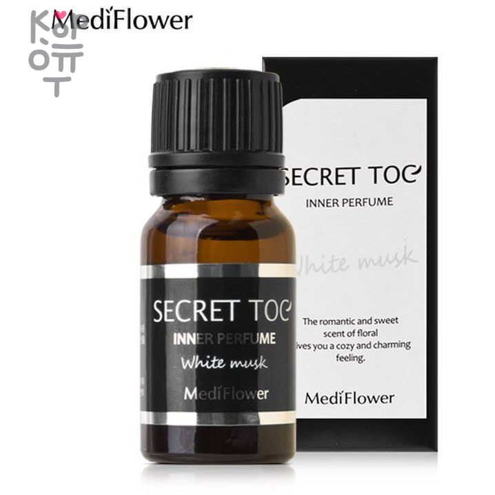 Medi Flower Secret-Toc White Musk - Секрет-ток Белый Мускус 10мл., купить с доставкой на дом фото 1 &mdash; Корейские товары для всей семьи(КорОпт)