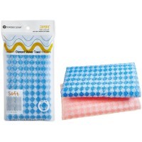 SUNG BO Мочалка для душа Diamond Shower Towel - №153 28 см × 90 см средней жесткости, нейлон, полиэстер