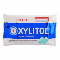 Резинка жевательная с освежающей мятой Xylitol Fresh Mint Lotte, 11,6гр. в блистере 10шт.