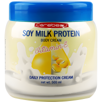 Carebeau Soy Milk Protein Body Cream - Крем для тела с соевым протеином, 500мл.    