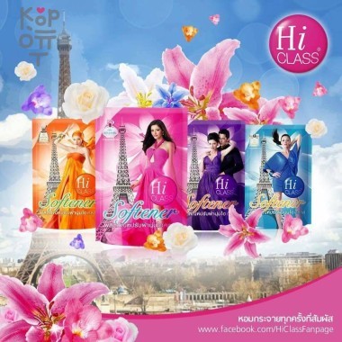 LION Hi-Class Soft touch- Кондиционер для белья 550мл., мягкая упаковка — Корейские товары для всей семьи(КорОпт)