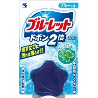 KOBAYASHI Bluelet Dobon Double Soap - Очищающая и дезодорирующая таблетка для бачка унитаза 120гр.