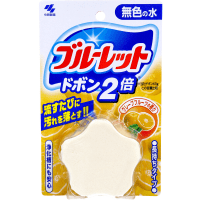 KOBAYASHI Bluelet Dobon Double Soap - Очищающая и дезодорирующая таблетка для бачка унитаза 120гр.