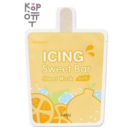 A'Pieu — Icing Sweet Bar Mandarin Sheet Mask — Тканевая маска с экстрактом мандарина, 21 г
