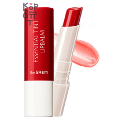 The Saem Saemmul Essential Tint Lipbalm RD01 Red — увлажняющий оттеночный бальзам для губ, 4 г