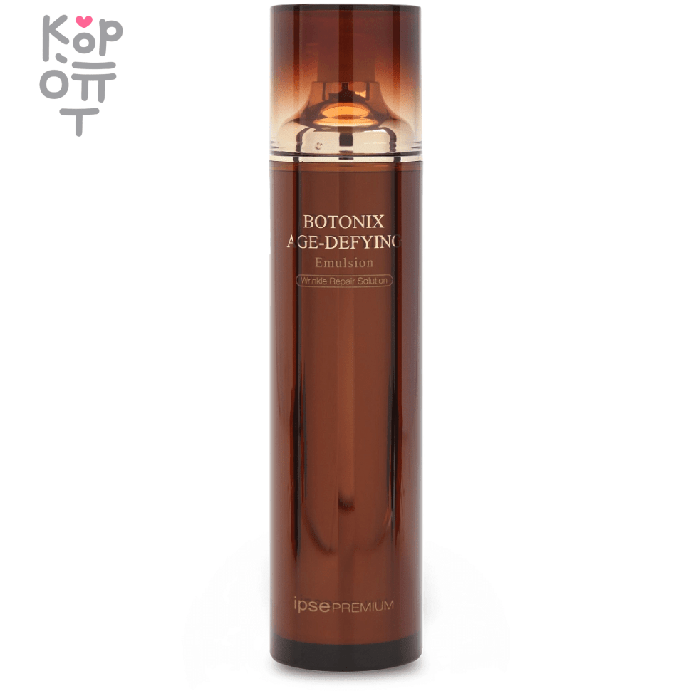 IPSE PREMIUM Botonix Age Defying Emulsion - Антивозрастная восстанавливающая эмульсия с комплексом SNAP-8 и Аденозином 120мл., купить с доставкой на дом фото 1 — Корейские товары для всей семьи(КорОпт) IPSE PREMIUM Botonix Age Defying Emulsion - Антивозрастная восстанавливающая эмульсия с комплексом SNAP-8 и Аденозином 120мл., купить с доставкой на дом фото 1 — Корейские товары для всей семьи(КорОпт)