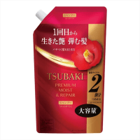 SHISEIDO TSUBAKI Premium Moist & Repair Shampoo - Увлажняющий шампунь для сухих волос с Маслом Камелии 450мл.