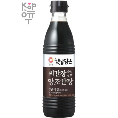 DAESANG Naturally brewed soy sauce - Соус соевый для мяса и рыбы 500мл.