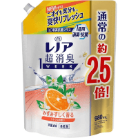 P & G Lenor Super Deodorant 1WEEK Fresh Citrus Fragrance Refill - Кондиционер дезодорант для белья с ароматом цитрусовых.