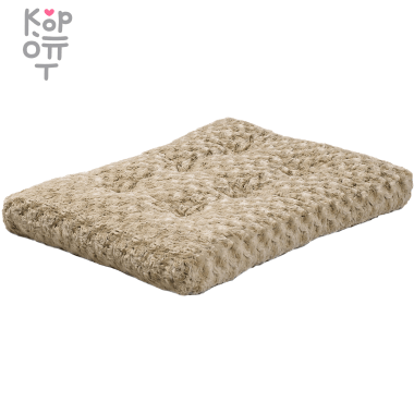 MidWest Ombre - Лежанка для собак и кошек плюшевая с завитками 73х50см., мокко. — Корейские товары для всей семьи(КорОпт)
