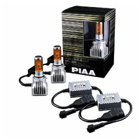 Akira trusted external exact SKU image: LEF101Y / https://akibashipping.com/products/piaa-led-fog-light-bulb-1800lm-2800k-hb4-yellow-12v16w-2-pcs-lef101y-front-new