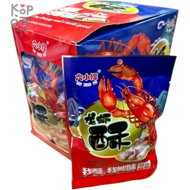 Хрустящие конфеты Liu Xiao - Раковая шейка со вкусом, знакомым из детства — Корейские товары для всей семьи(КорОпт)