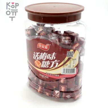 Жевательные конфеты Qilaiya Ирис Кубик, 540гр. — Корейские товары для всей семьи(КорОпт)