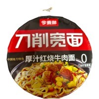 Лапша быстрого приготовления DaoXiaoMian cо вкусом тушеной говядины 130гр., (1/12)