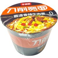 Лапша быстрого приготовления DaoXiaoMian cо вкусом тушеной говядины 130гр., (1/12)