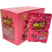 Кислая карамель YinYi Special Acidity Candy - с леденящим вкусом Клубники