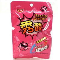Кислая карамель YinYi Special Acidity Candy - с леденящим вкусом Клубники