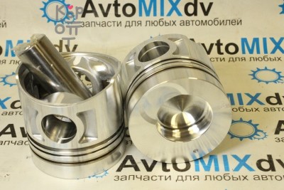 Поршни двигателя FE6T ALFIN 12013-Z5576 d-58 мм 4 мм 1 клапан STD (к-т 6шт) IZUMI Red
