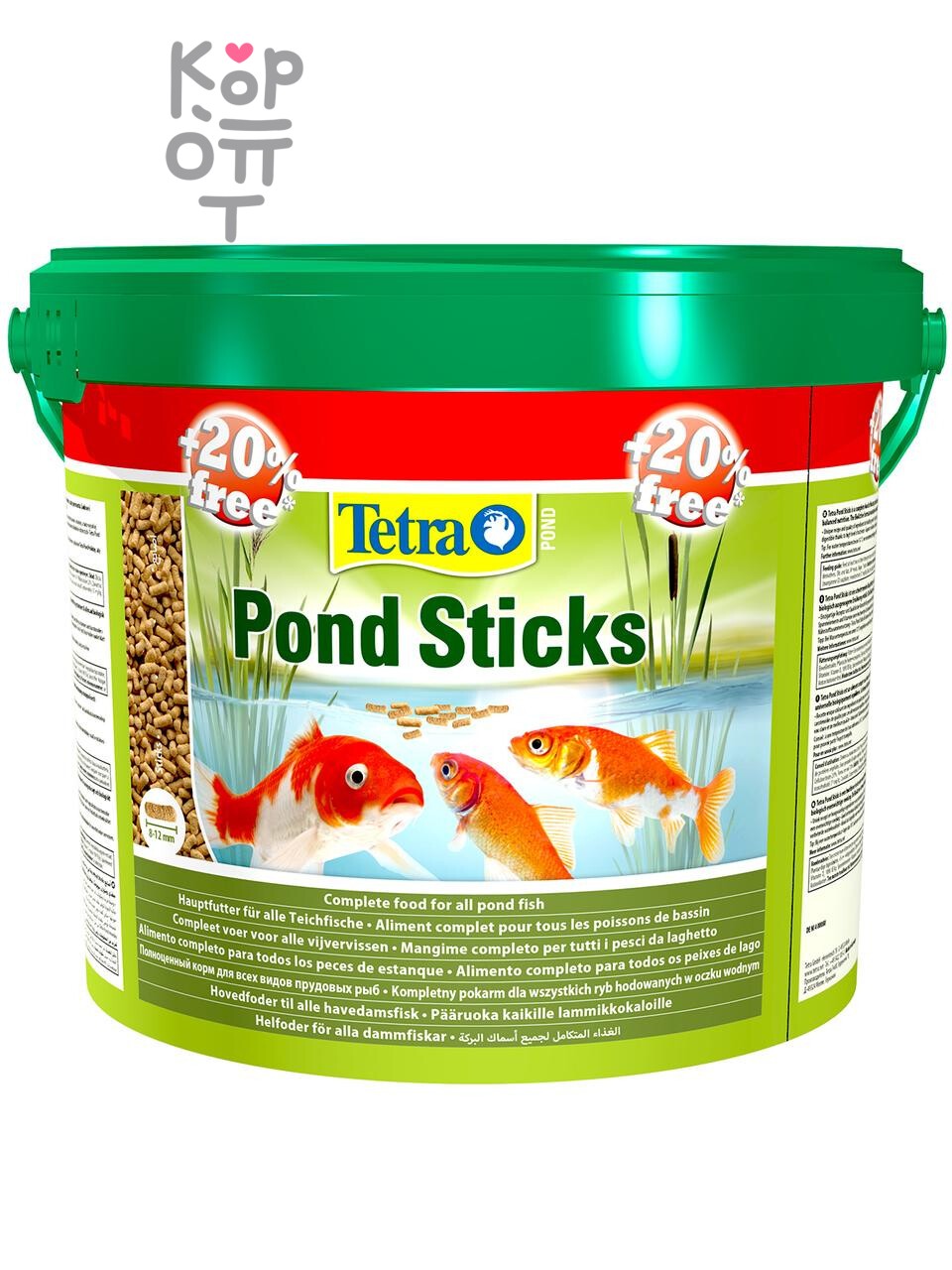 Tetra Pond Sticks корм для прудовых рыб в палочках 12л. АКЦИЯ 12л по цене 10!!!
